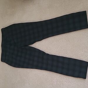 Hilary Radley Pull on Pants Plaid